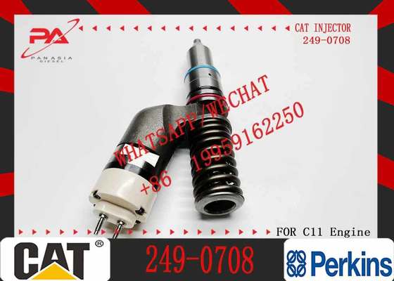 C11 Caterpillar Excavator Diesel Engine Parts New Fuel Injector 10R-1305 249-0708 10R-3147 253-1459