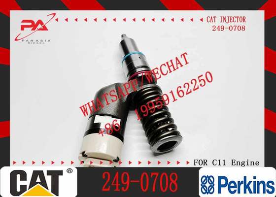 C11 Caterpillar Excavator Diesel Engine Parts New Fuel Injector 10R-1305 249-0708 10R-3147 253-1459