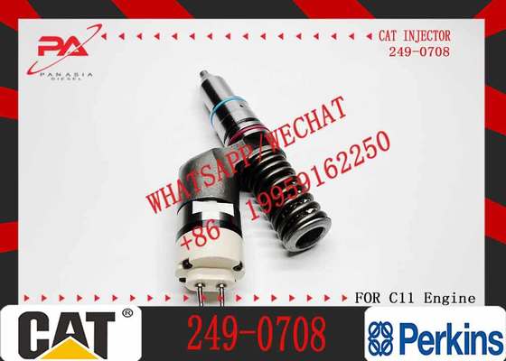 C11 Caterpillar Excavator Diesel Engine Parts New Fuel Injector 10R-1305 249-0708 10R-3147 253-1459