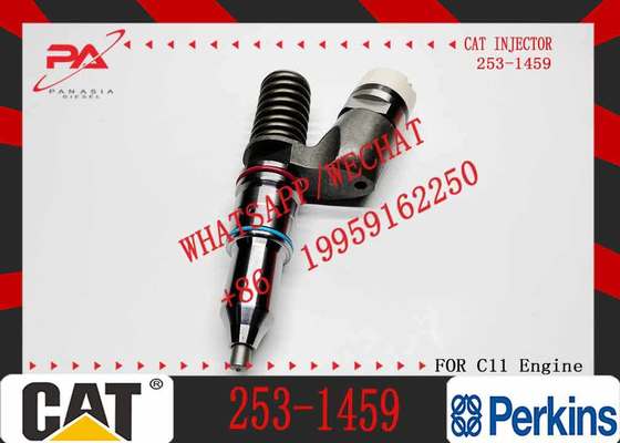 C11 Caterpillar Excavator Diesel Engine Parts New Fuel Injector 10R-1305 249-0708 10R-3147 253-1459