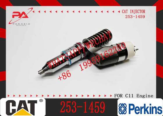 C11 Caterpillar Excavator Diesel Engine Parts New Fuel Injector 10R-1305 249-0708 10R-3147 253-1459