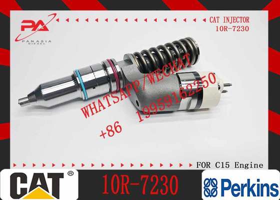 1pcs Fuel Injector 291-5911 10R-7230 CA2915911 Fits For Caterpillar CAT Tractor 631K 637K 657G Engine C18 C15