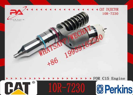 1pcs Fuel Injector 291-5911 10R-7230 CA2915911 Fits For Caterpillar CAT Tractor 631K 637K 657G Engine C18 C15