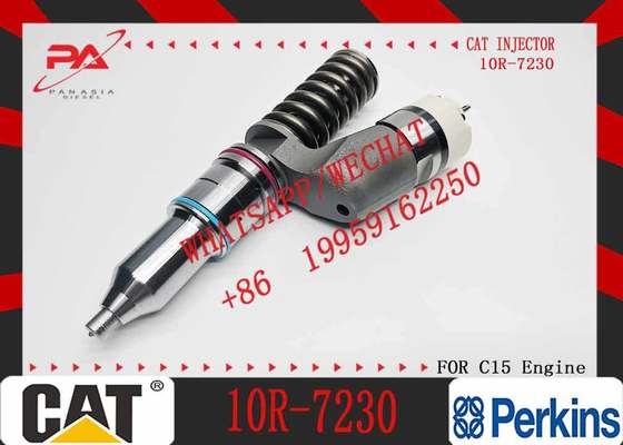 1pcs Fuel Injector 291-5911 10R-7230 CA2915911 Fits For Caterpillar CAT Tractor 631K 637K 657G Engine C18 C15