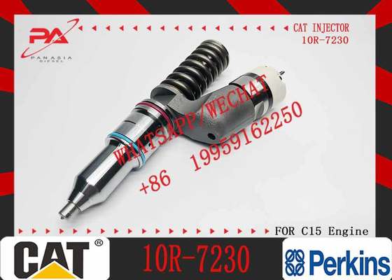1pcs Fuel Injector 291-5911 10R-7230 CA2915911 Fits For Caterpillar CAT Tractor 631K 637K 657G Engine C18 C15