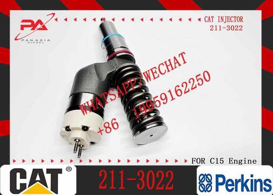New Diesel Engine Injector 211-3022 249-0709 211-3023 235-1401 235-1403 235-1400 for Caterpillar C18/C15 Common Rail (Steel)