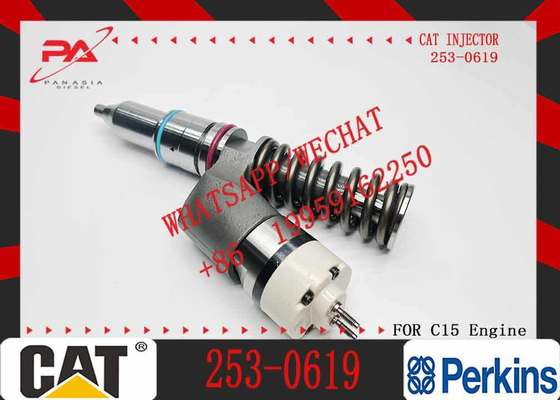 Excavator Parts 253-0619 Fuel Injector 2530619 10R-7232 10R7232 for CAT C15 C18 C32 3406E Series
