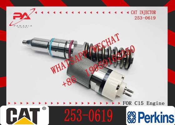 Excavator Parts 253-0619 Fuel Injector 2530619 10R-7232 10R7232 for CAT C15 C18 C32 3406E Series