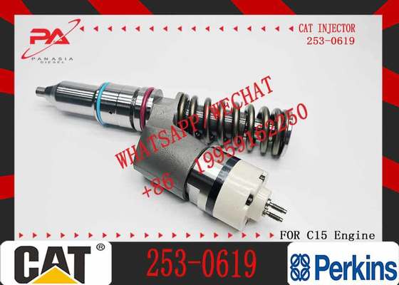 Excavator Parts 253-0619 Fuel Injector 2530619 10R-7232 10R7232 for CAT C15 C18 C32 3406E Series