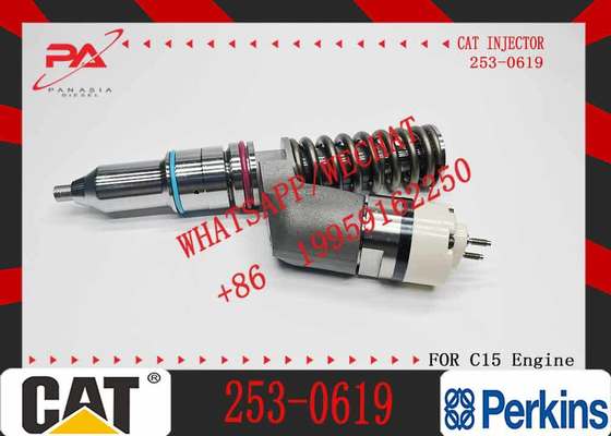 Excavator Parts 253-0619 Fuel Injector 2530619 10R-7232 10R7232 for CAT C15 C18 C32 3406E Series