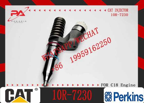 1pcs Fuel Injector 291-5911 10R-7230 CA2915911 Fits For Caterpillar CAT Tractor 631K 637K 657G Engine C18 C15 C9
