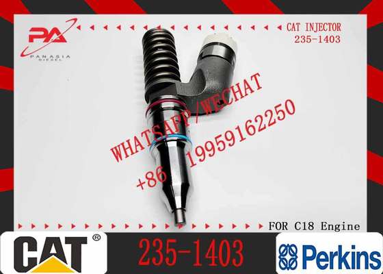 New 211-3023 235-1401 235-1403 235-1400 Common Rail Fuel Injector for C15 C18 C27 C32 3406E Excavator Diesel Type