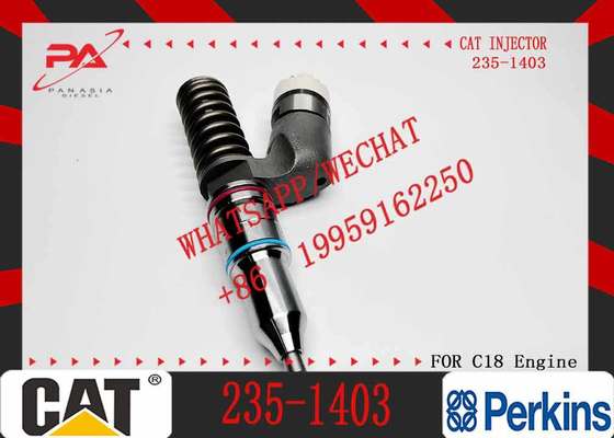 New 211-3023 235-1401 235-1403 235-1400 Common Rail Fuel Injector for C15 C18 C27 C32 3406E Excavator Diesel Type