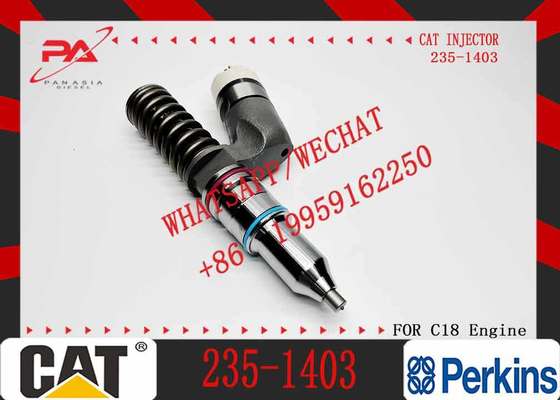 New 211-3023 235-1401 235-1403 235-1400 Common Rail Fuel Injector for C15 C18 C27 C32 3406E Excavator Diesel Type