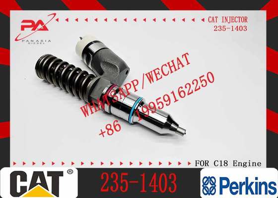 New 211-3023 235-1401 235-1403 235-1400 Common Rail Fuel Injector for C15 C18 C27 C32 3406E Excavator Diesel Type
