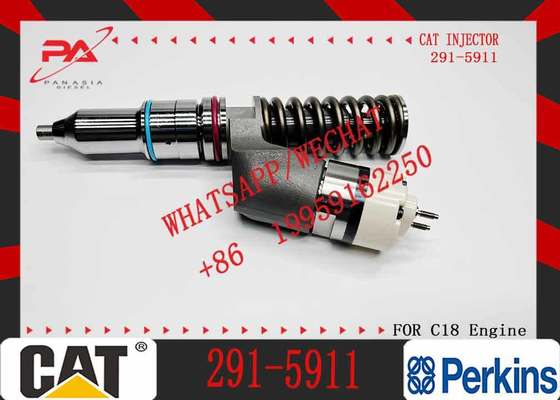 1pcs Fuel Injector 291-5911 10R-7230 CA2915911 Fits For Caterpillar CAT Tractor 631K 637K 657G Engine C18 C15 C9