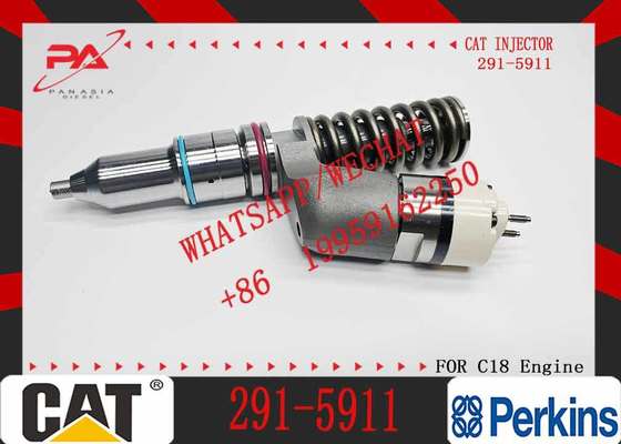 1pcs Fuel Injector 291-5911 10R-7230 CA2915911 Fits For Caterpillar CAT Tractor 631K 637K 657G Engine C18 C15 C9