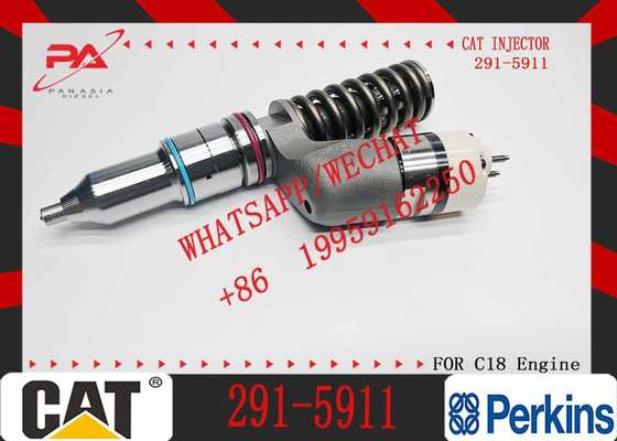 1pcs Fuel Injector 291-5911 10R-7230 CA2915911 Fits For Caterpillar CAT Tractor 631K 637K 657G Engine C18 C15 C9