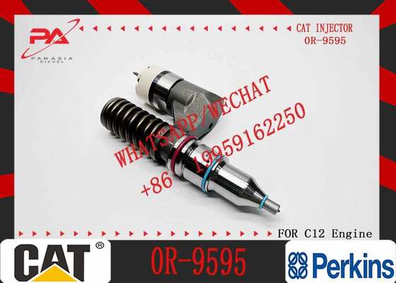Excavator Parts Diesel C12 Engine Injector 208-9160 0R-9595 1OR-1814 OR-4987 161-1785 New Stainless Steel Injector for Excavator