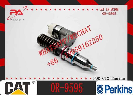 Excavator Parts Diesel C12 Engine Injector 208-9160 0R-9595 1OR-1814 OR-4987 161-1785 New Stainless Steel Injector for Excavator
