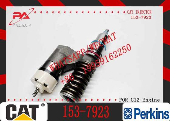Quality - Tested Fuel Injector 153-7923 0R-9595 CAT C12 1537923 0R9595 Common Rail Injector for Caterpillar 3176B Excavator