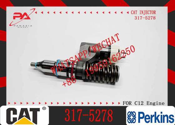 New Condition C12 Engine Diesel Fuel Injector 10R-1258/212-3465/212-3468/317-5278/187-6549 for Excavator Parts Model 317-5278