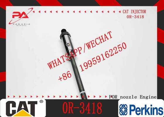 6pcs 8N-7005 0R-3418 Fuel Injector Nozzle for Caterpillar 3304 3306 Engine 235 330 350 120G 140G 143H 160H 963 973 966F