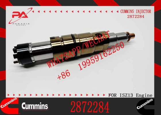 New Construction Machinery Fuel Injector for ISZ13 Diesel for CUMMINS Diesel Engine Part Numbers 2872056 2872284 4397488PX