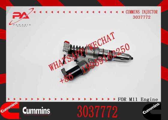 New Construction Machinery Fuel Injector for M11 Diesel for CUMMINS Diesel Engine 3411755 3411753 492825 3037772 4928517