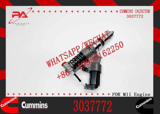 New Construction Machinery Fuel Injector for M11 Diesel for CUMMINS Diesel Engine 3411755 3411753 492825 3037772 4928517