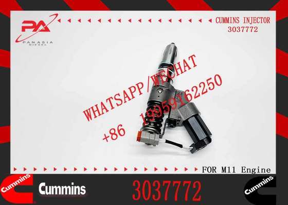 New Construction Machinery Fuel Injector for M11 Diesel for CUMMINS Diesel Engine 3411755 3411753 492825 3037772 4928517
