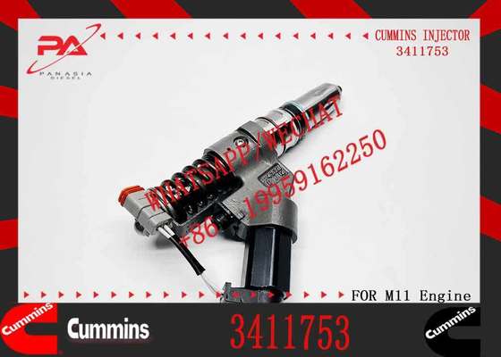 New Construction Machinery Fuel Injector for M11 Diesel for CUMMINS Diesel Engine 3411755 3411753 492825 3037772 4928517