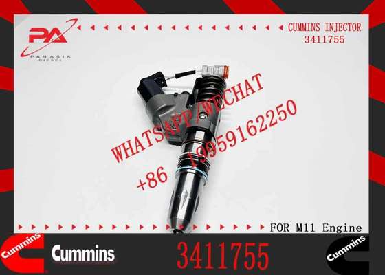 New Construction Machinery Fuel Injector for M11 Diesel for CUMMINS Diesel Engine 3411755 3411753 492825 3037772 4928517