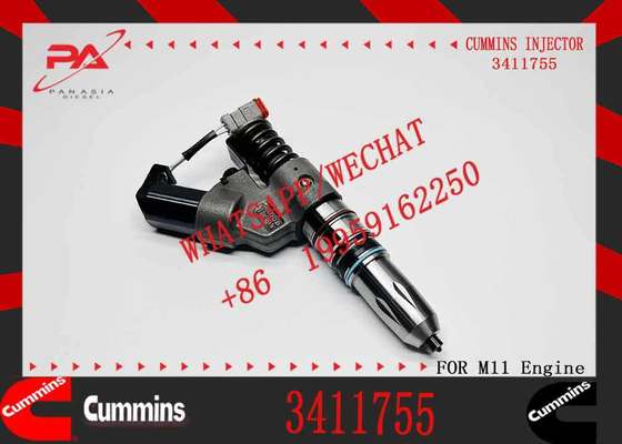 New Construction Machinery Fuel Injector for M11 Diesel for CUMMINS Diesel Engine 3411755 3411753 492825 3037772 4928517