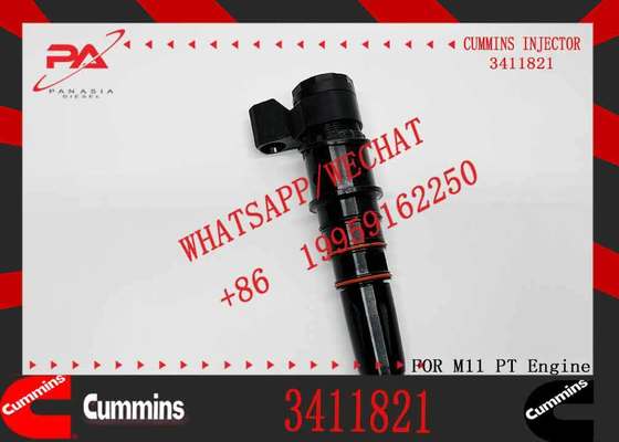 New Diesel Common Rail Injector 3406604 3411821 3071497 3087648 4914328 3018835 3079946 for C-ummins M11 Engine Steel Material