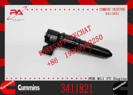 New Diesel Common Rail Injector 3406604 3411821 3071497 3087648 4914328 3018835 3079946 for C-ummins M11 Engine Steel Material