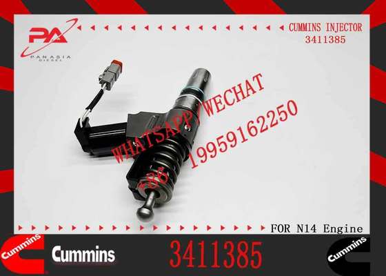 Common Rail Fuel Injector Aluminum 3407776 3087807 3411385 341176 3409975 Remanufactured for QSN14 N14 Engine