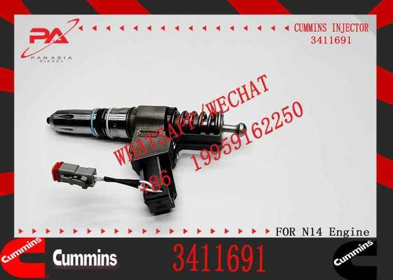 Good Quality Diesel Engine Parts Common Rail Fuel Injector 3411691 3421767 3411766 for Cummins N14 ISM11 QSM11 M11 Diesel Engine
