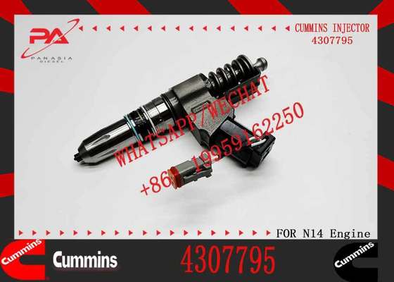 Construction Machinery PartsFuel Injector for N14 Diesel 3080931F 3087558F 4307795 6087807 for CUMMINS Diesel Engine