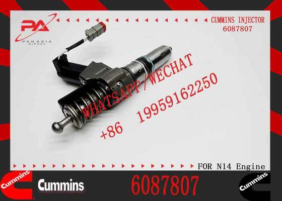 Construction Machinery PartsFuel Injector for N14 Diesel 3080931F 3087558F 4307795 6087807 for CUMMINS Diesel Engine