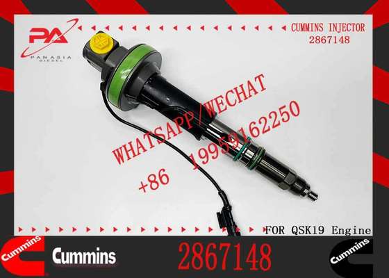 New Construction Machinery Fuel Injector for QSK19 Diesel 2867148 Y431K05248 Y431K05558 4964170 for CUMMINS Diesel Engine