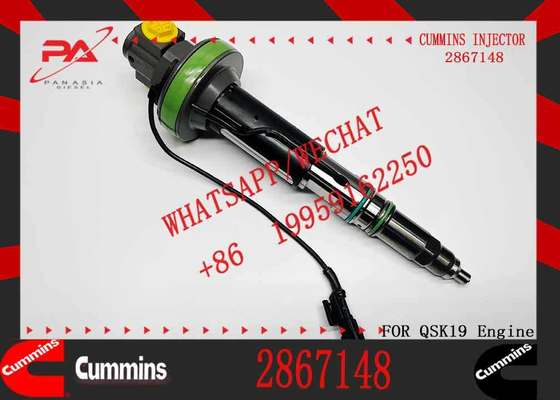 New Construction Machinery Fuel Injector for QSK19 Diesel 2867148 Y431K05248 Y431K05558 4964170 for CUMMINS Diesel Engine