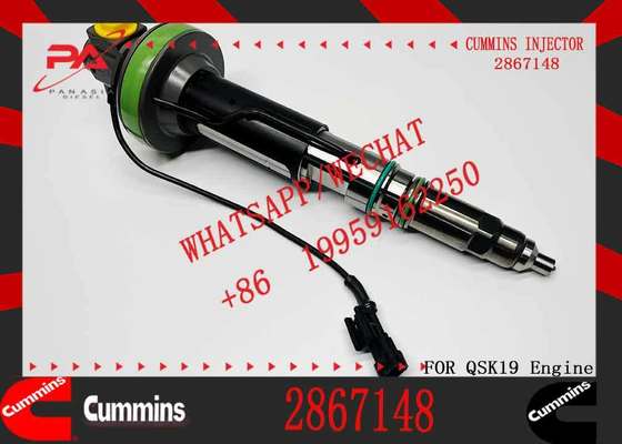 New Construction Machinery Fuel Injector for QSK19 Diesel 2867148 Y431K05248 Y431K05558 4964170 for CUMMINS Diesel Engine