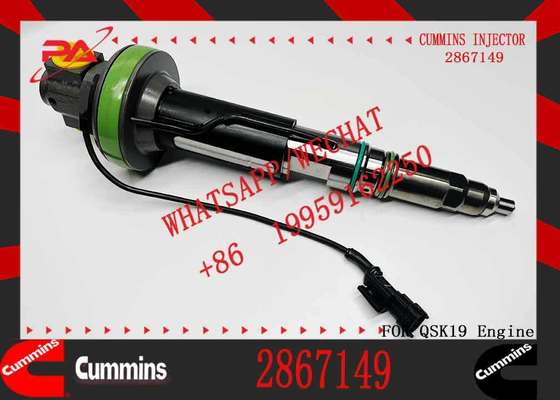 Diesel QSK19 Engine Common Rail Fuel Injector 4955524 4955525 2867149 2867147 2882079 4964173