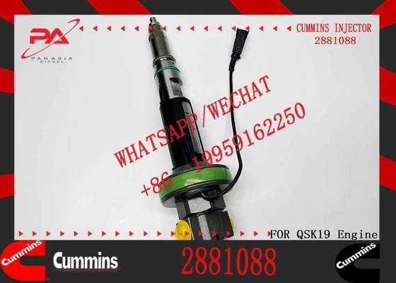 New Construction Machinery Parts Fuel Injector for QSK19 Diesel for CUMMINS Diesel Engine-2882079 F00BJ00000 2881088 0986435900