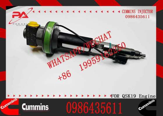 Fuel Injector 0986435616 0986435905 0986435612 0986435611 4964171 F00BL0J018 F00BL0J017 for QSK19 QSK38 QSK50 QSK60 Engine