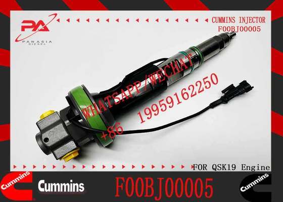 1PCS Fuel Injectors 2867149 2882079 F00BJ00004 F00BJ00005 0986435614 Y431K05394 Fits for Cummins QSK19 QSK38 Engine