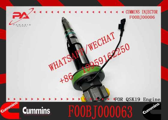 New Construction Machinery Fuel Injector for QSK19 Diesel F00BJ00006 FOOBJ00007 0986435903 Compatible for CUMMINS Diesel Engine