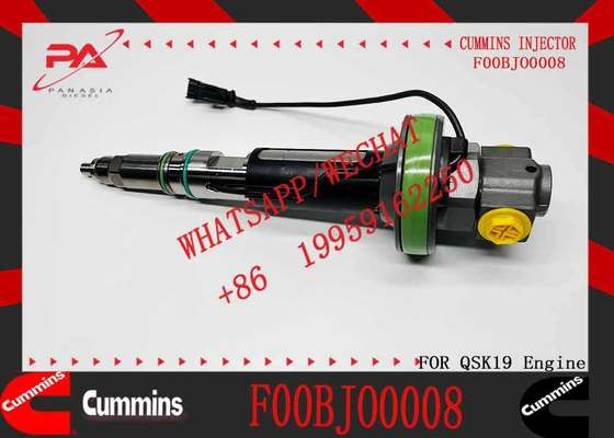 New Construction Machinery Fuel Injector for QSK19 Diesel F00BJ00006 FOOBJ00007 F00BJ00008  F00BJ00009 0986435903 Compatible for CUMMINS Diesel Engine