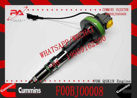 New Construction Machinery Fuel Injector for QSK19 Diesel F00BJ00006 FOOBJ00007 F00BJ00008  F00BJ00009 0986435903 Compatible for CUMMINS Diesel Engine